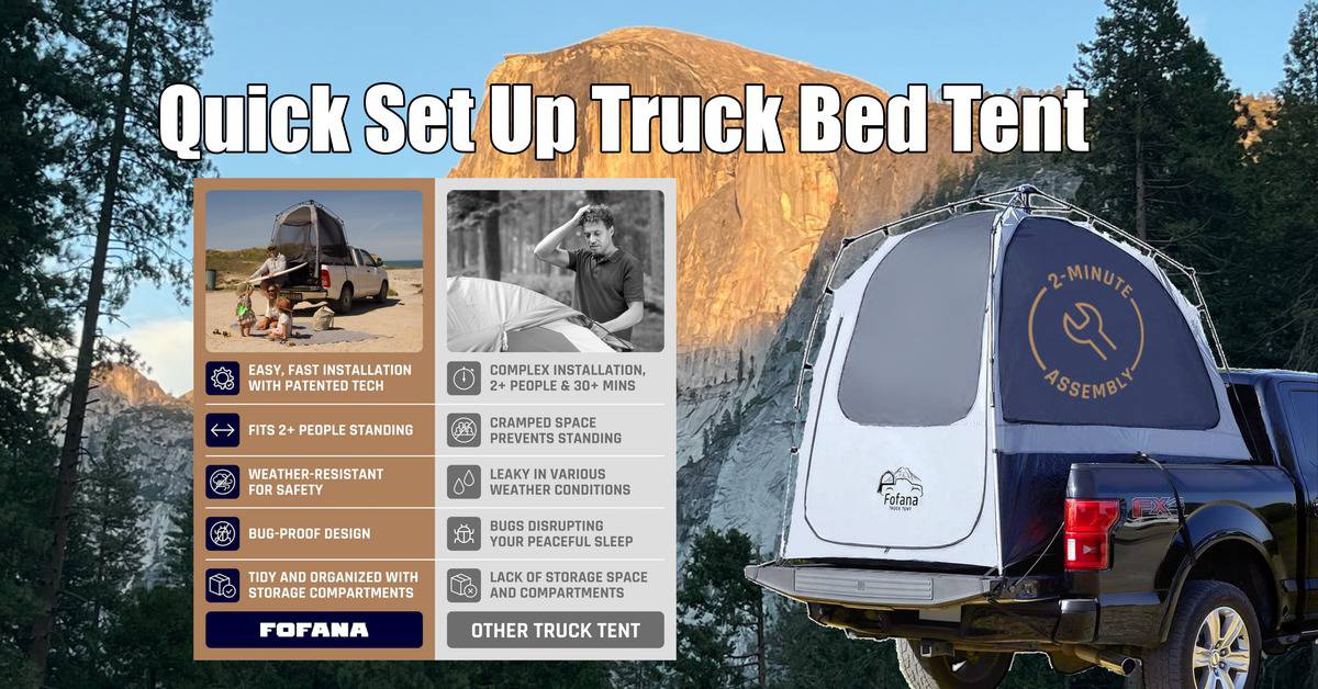 Truck Bed Tent For Camping